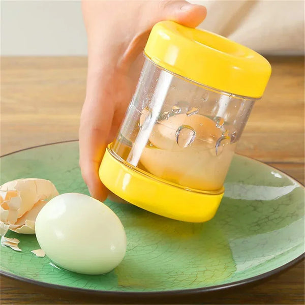 "Quick Egg Peeler & Cracker – Effortless Shell Remover for Boiled Eggs | Homeious"