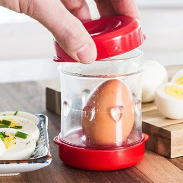 "Quick Egg Peeler & Cracker – Effortless Shell Remover for Boiled Eggs | Homeious"