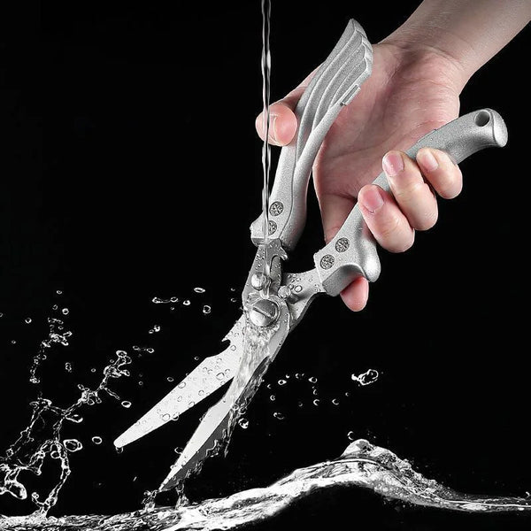 "Heavy Duty Poultry Shears –|Homeious| Stainless Steel Kitchen Scissors for Chicken, Meat & Fish"