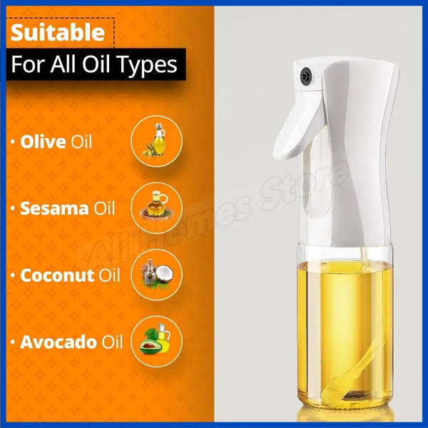 Oil Spray for Cooking - Olive Oil Dispenser Bottle Sprayer Mist-Reusable Food Grade Oil Vinegar,Spray Bottle Kitchen Accessories
