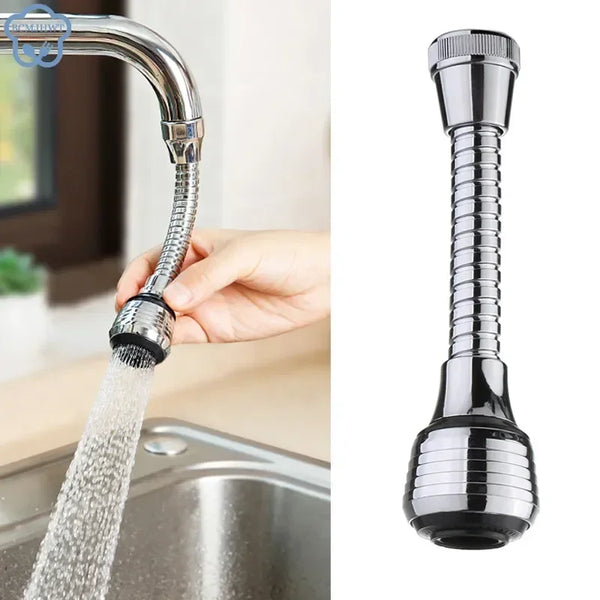 "360° Rotating Faucet Extender –2-Mode High Pressure Water-Saving Tap Attachment for Kitchen & Bathroom| Homeious"