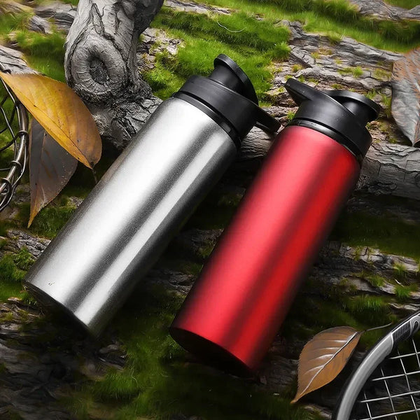 "Stainless Steel Water Bottle – Leak Proof, Portable for Travel, Cycling & Outdoor Sports | Homeious"
