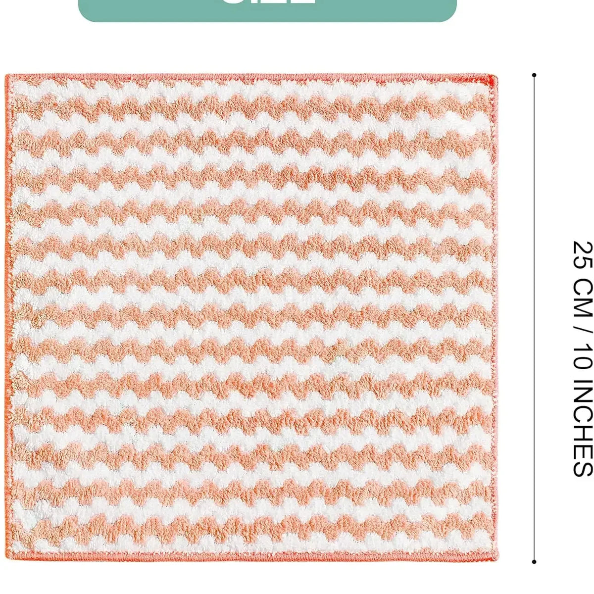 "Microfiber High-Absorbent Velvet Drying Kitchen Towels – Gentle on Dishes, Microfiber Lint Free Tough on Moisture- Homeious"