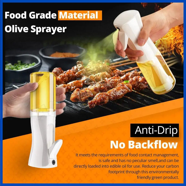 Oil Spray for Cooking - Olive Oil Dispenser Bottle Sprayer Mist-Reusable Food Grade Oil Vinegar,Spray Bottle Kitchen Accessories